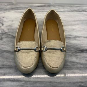 Women’s American Eagle Gold Loafers